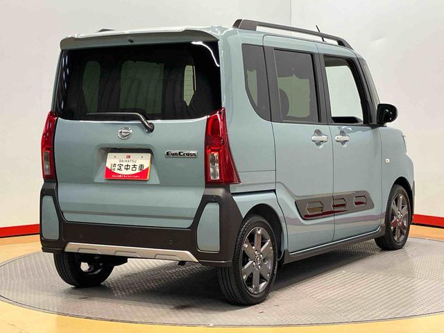 タントファンクロスターボ　ｅｃｏ　ＩＤＬＥ非装着車全方位カメラ　ＥＴＣ　アクティブクルーズコントロール　キーフリー　前席シートヒーター　衝突被害軽減システム　左右電動スライドドア　クリアランスソナー　ＬＥＤヘッドライト（高知県）の中古車