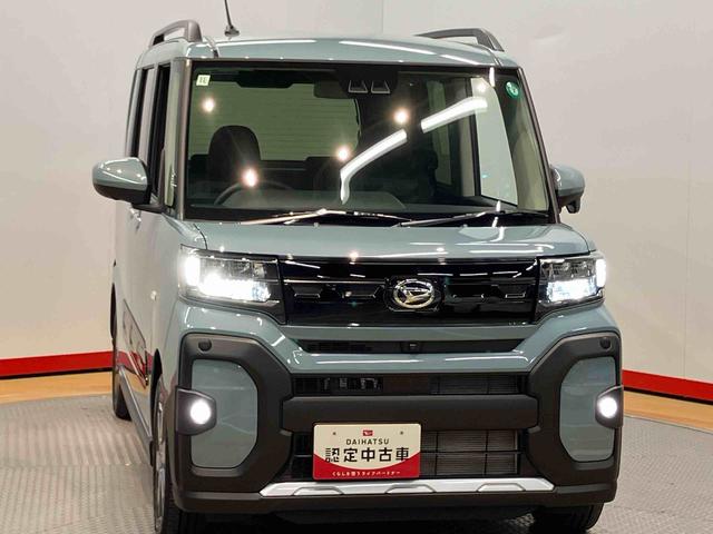 タントファンクロスターボ　ｅｃｏ　ＩＤＬＥ非装着車全方位カメラ　ＥＴＣ　アクティブクルーズコントロール　キーフリー　前席シートヒーター　衝突被害軽減システム　左右電動スライドドア　クリアランスソナー　ＬＥＤヘッドライト（高知県）の中古車