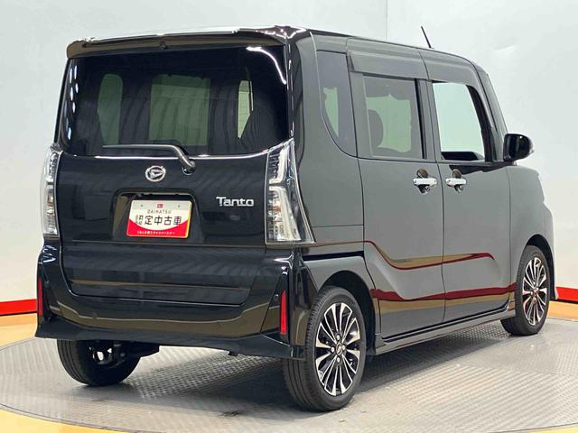 タントカスタムＲＳ　ｅｃｏ　ＩＤＬＥ非装着車ディスプレイオーディオ　後方カメラ　ＥＴＣ　ＵＳＢ入力端子　Ｂｌｕｅｔｏｏｔｈ接続　ＨＤＭＩ入力端子　キーフリー　前席シートヒーター　衝突被害軽減システム　左右電動スライドドア　クリアランスソナー（高知県）の中古車