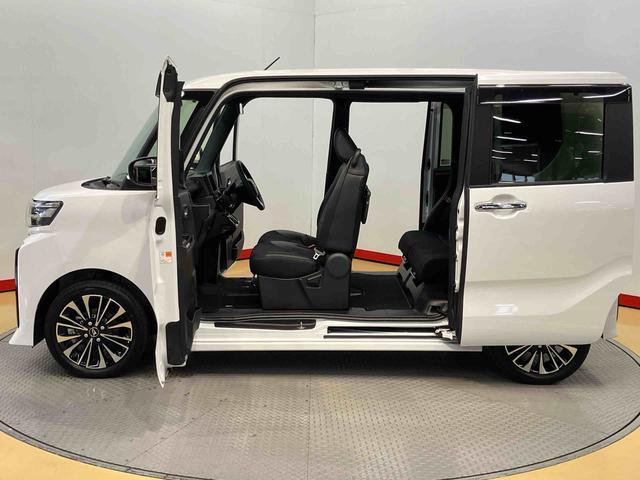 タントカスタムＲＳ　ｅｃｏ　ＩＤＬＥ非装着車後方カメラ　キーフリー　前席シートヒーター　衝突被害軽減システム　左右電動スライドドア　クリアランスソナー　ＬＥＤヘッドライト　オートライト　オートハイビーム（高知県）の中古車