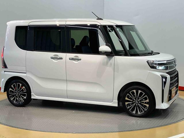 タントカスタムＲＳ　ｅｃｏ　ＩＤＬＥ非装着車後方カメラ　キーフリー　前席シートヒーター　衝突被害軽減システム　左右電動スライドドア　クリアランスソナー　ＬＥＤヘッドライト　オートライト　オートハイビーム（高知県）の中古車