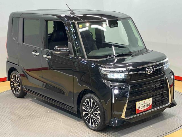 タントカスタムＲＳ後方カメラ　キーフリー　前席シートヒーター　衝突被害軽減システム　左右電動スライドドア　クリアランスソナー　ＬＥＤヘッドライト　オートライト　オートハイビーム（高知県）の中古車