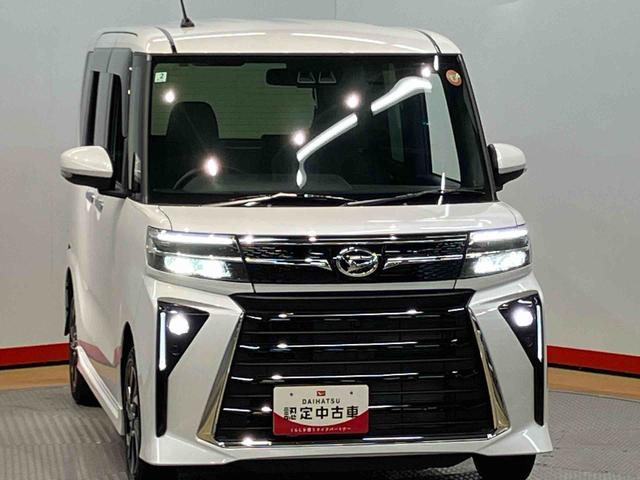 タントカスタムＸ後方カメラ　前席シートヒーター　キーフリー　衝突被害軽減システム　左右電動スライドドア　クリアランスソナー　ＬＥＤヘッドライト　オートライト　オートハイビーム（高知県）の中古車