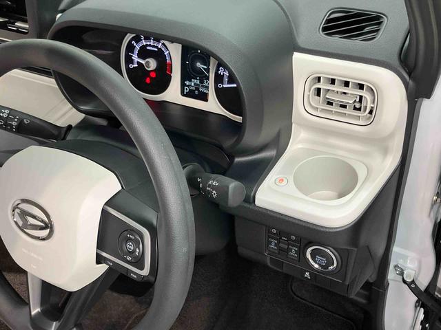 ムーヴキャンバスストライプスＧターボ　ｅｃｏ　ＩＤＬＥ非装着車後方カメラ　キーフリー　前席シートヒーター　衝突被害軽減システム　左右電動スライドドア　クリアランスソナー　ＬＥＤヘッドライト　オートライト　オートハイビーム（高知県）の中古車