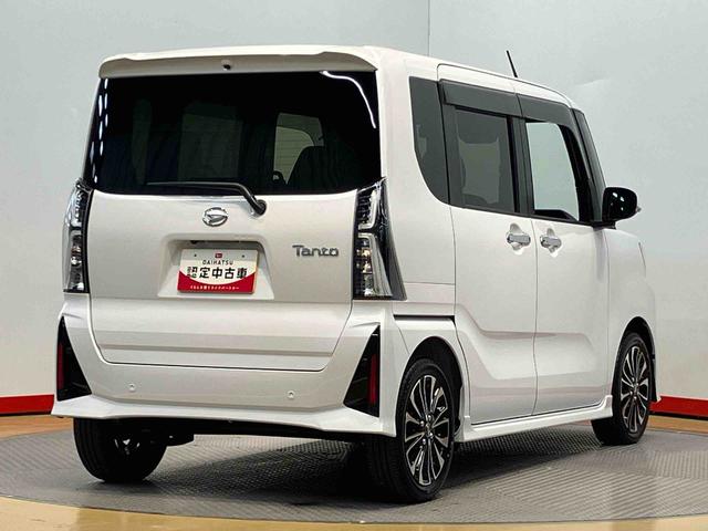 タントカスタムＲＳ　ｅｃｏ　ＩＤＬＥ非装着車後方カメラ　前席シートヒーター　キーフリー　衝突被害軽減システム　左右電動スライドドア　クリアランスソナー　ＬＥＤヘッドライト　オートライト　オートハイビーム（高知県）の中古車