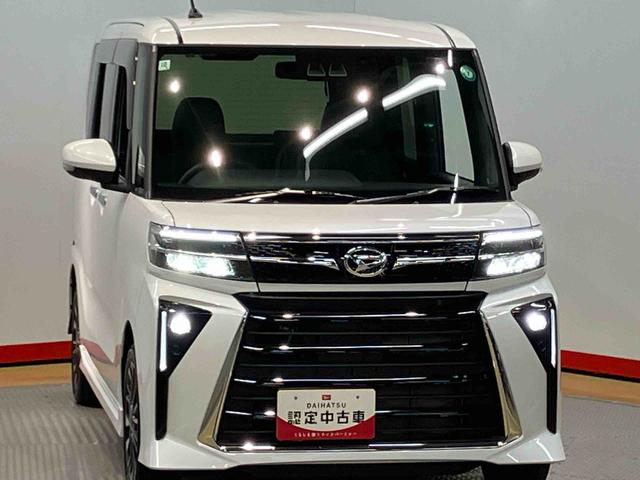 タントカスタムＲＳ　ｅｃｏ　ＩＤＬＥ非装着車後方カメラ　前席シートヒーター　キーフリー　衝突被害軽減システム　左右電動スライドドア　クリアランスソナー　ＬＥＤヘッドライト　オートライト　オートハイビーム（高知県）の中古車