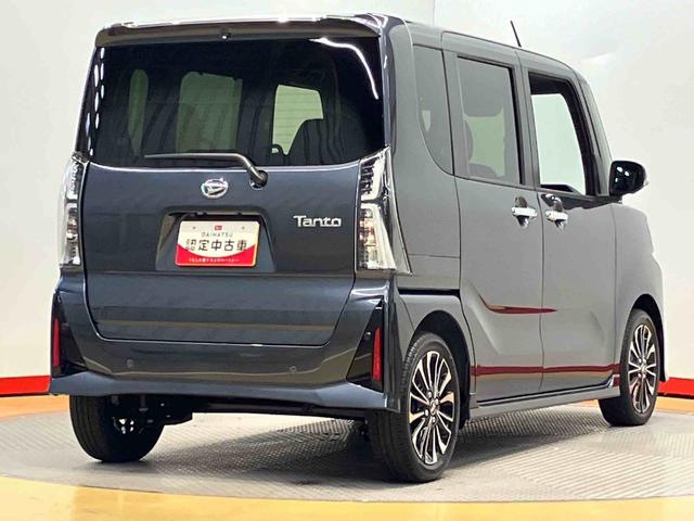 タントカスタムＲＳ後方カメラ　前席シートヒーター　キーフリー　衝突被害軽減システム　左右電動スライドドア　クリアランスソナー　ＬＥＤヘッドライト　オートライト　オートハイビーム（高知県）の中古車