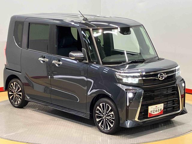 タントカスタムＲＳ後方カメラ　前席シートヒーター　キーフリー　衝突被害軽減システム　左右電動スライドドア　クリアランスソナー　ＬＥＤヘッドライト　オートライト　オートハイビーム（高知県）の中古車