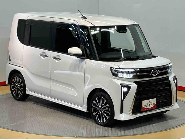 タントカスタムＲＳ後方カメラ　キーフリー　前席シートヒーター　衝突被害軽減システム　左右電動スライドドア　クリアランスソナー　ＬＥＤヘッドライト　オートライト　オートハイビーム（高知県）の中古車