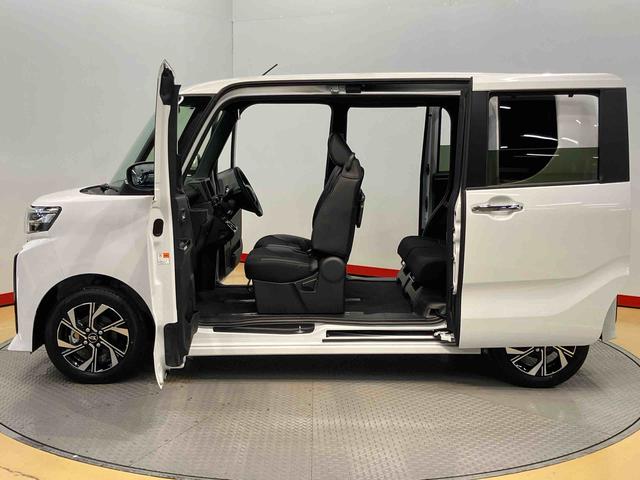 タントカスタムＸ　ｅｃｏ　ＩＤＬＥ非装着車後方カメラ　シートヒーター　キーフリー　衝突被害軽減システム　左右電動スライドドア　ＬＥＤヘッドライト　オートハイビーム　オートライト　クリアランスソナー（高知県）の中古車