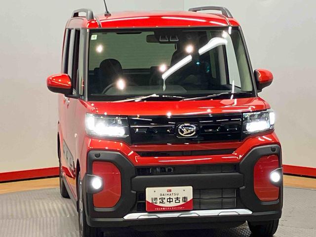 タントファンクロスターボディスプレイオーディオ　ＵＳＢ入力端子　Ｂｌｕｅｔｏｏｔｈ接続　ＨＤＭＩ入力端子　後方カメラ　前席シートヒーター　ＬＥＤヘッドライト　オートライト　オートハイビーム　クリアランスソナー（高知県）の中古車