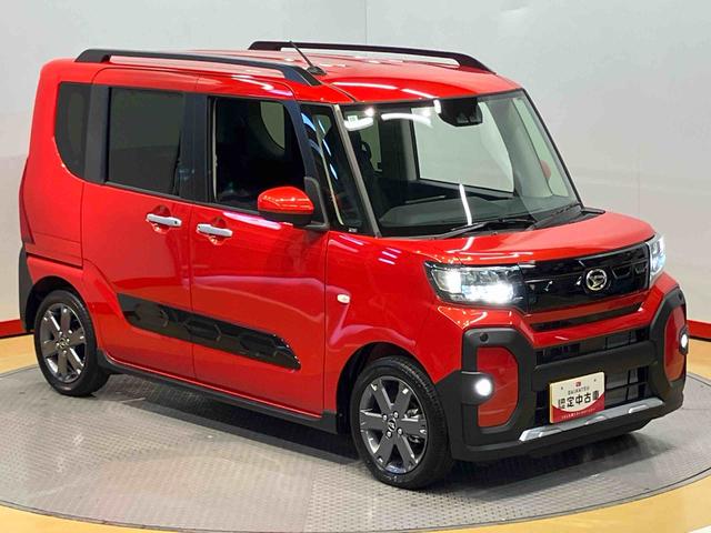 タントファンクロスターボディスプレイオーディオ　ＵＳＢ入力端子　Ｂｌｕｅｔｏｏｔｈ接続　ＨＤＭＩ入力端子　後方カメラ　前席シートヒーター　ＬＥＤヘッドライト　オートライト　オートハイビーム　クリアランスソナー（高知県）の中古車