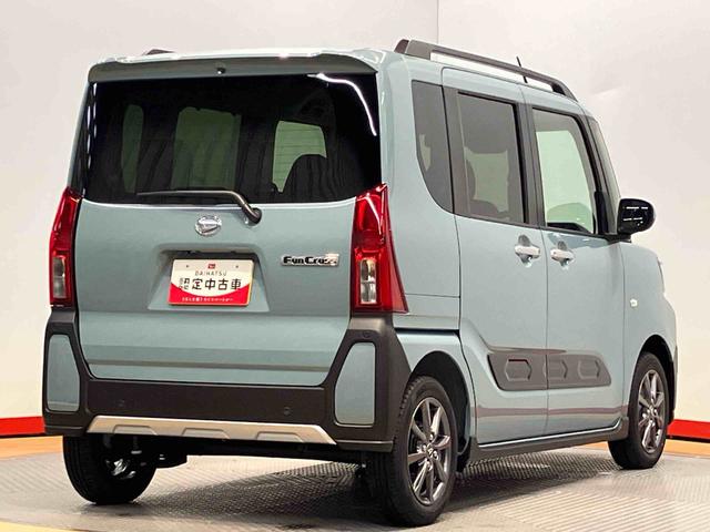 タントファンクロスディスプレイオーディオ　後方カメラ　ＵＳＢ入力端子　Ｂｌｕｅｔｏｏｔｈ接続　ＨＤＭＩ入力端子　キーフリー　前席シートヒーター　衝突被害軽減システム　左右電動スライドドア　クリアランスソナー（高知県）の中古車