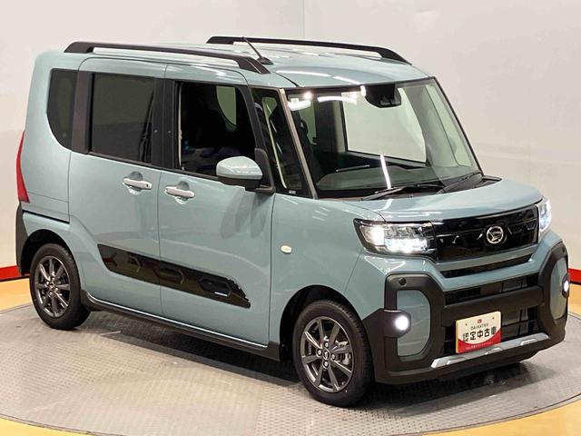 タントファンクロスディスプレイオーディオ　後方カメラ　ＵＳＢ入力端子　Ｂｌｕｅｔｏｏｔｈ接続　ＨＤＭＩ入力端子　キーフリー　前席シートヒーター　衝突被害軽減システム　左右電動スライドドア　クリアランスソナー（高知県）の中古車