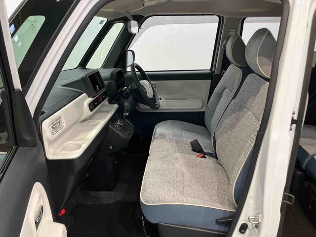 ムーヴキャンバスストライプスＧターボ　ｅｃｏ　ＩＤＬＥ非装着車後方カメラ　キーフリー　前席シートヒーター　衝突被害軽減システム　左右電動スライドドア　クリアランスソナー　ＬＥＤヘッドライト　オートハイビーム　オートライト（高知県）の中古車