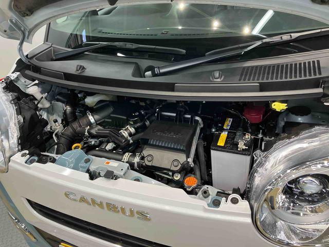 ムーヴキャンバスストライプスＧターボ　ｅｃｏ　ＩＤＬＥ非装着車後方カメラ　キーフリー　前席シートヒーター　衝突被害軽減システム　左右電動スライドドア　クリアランスソナー　ＬＥＤヘッドライト　オートハイビーム　オートライト（高知県）の中古車