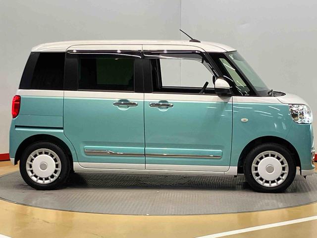 ムーヴキャンバスストライプスＧ後方カメラ　前席シートヒーター　キーフリー　衝突被害軽減システム　左右電動スライドドア　クリアランスソナー　ＬＥＤヘッドライト　オートライト　オートハイビーム（高知県）の中古車