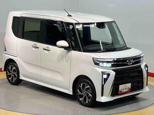 タントカスタムＸ後方カメラ　前席シートヒーター　キーフリー　衝突被害軽減システム　左右電動スライドドア　クリアランスソナー　ＬＥＤヘッドライト　オートライト　オートハイビーム（高知県）の中古車