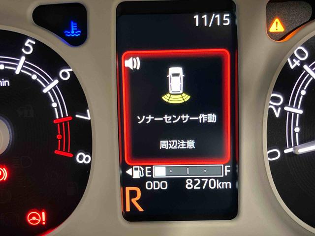 ムーヴキャンバスストライプスＧ後方カメラ　前席シートヒーター　キーフリー　衝突被害軽減システム　左右電動スライドドア　クリアランスソナー　ＬＥＤヘッドライト　オートライト　オートハイビーム（高知県）の中古車