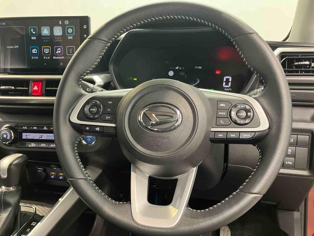 ロッキープレミアムＧ　ＨＥＶディスプレイオーディオ　後方カメラ　ＵＳＢ入力端子　Ｂｌｕｅｔｏｏｔｈ接続　ＨＤＭＩ入力端子　前席シートヒーター　キーフリー　衝突被害軽減システム　クリアランスソナー　ＬＥＤヘッドライト　オートライト（高知県）の中古車