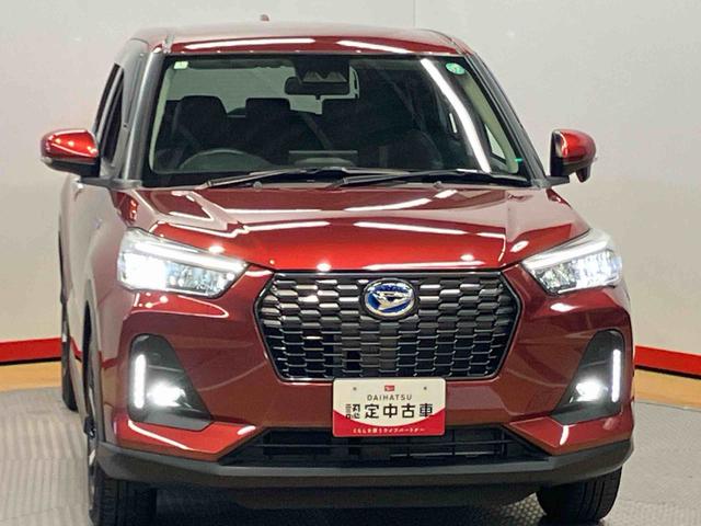 ロッキープレミアムＧ　ＨＥＶディスプレイオーディオ　後方カメラ　ＵＳＢ入力端子　Ｂｌｕｅｔｏｏｔｈ接続　ＨＤＭＩ入力端子　前席シートヒーター　キーフリー　衝突被害軽減システム　クリアランスソナー　ＬＥＤヘッドライト　オートライト（高知県）の中古車