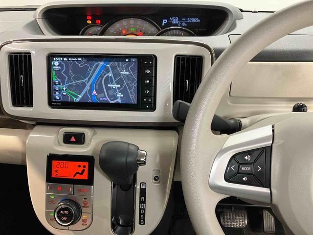 ムーヴキャンバスＧメイクアップＶＳ　ＳＡIII７インチナビ　ドラレコ　全方位カメラ　ＵＳＢ入力端子　Ｂｌｕｅｔｏｏｔｈ接続　ＥＴＣ　運転席シートヒーター　キーフリー　衝突被害軽減システム　左右電動スライドドア　ＬＥＤヘッドライト　オートライト（高知県）の中古車