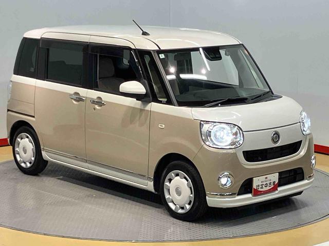 ムーヴキャンバスＧメイクアップＶＳ　ＳＡIII７インチナビ　ドラレコ　全方位カメラ　ＵＳＢ入力端子　Ｂｌｕｅｔｏｏｔｈ接続　ＥＴＣ　運転席シートヒーター　キーフリー　衝突被害軽減システム　左右電動スライドドア　ＬＥＤヘッドライト　オートライト（高知県）の中古車