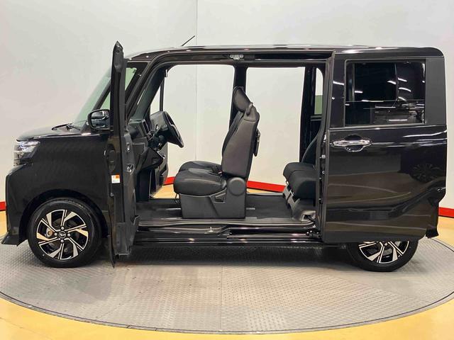 タントカスタムＸ全方位カメラ　Ｂｌｕｅｔｏｏｔｈ接続　前席シートヒーター　キーフリー　衝突被害軽減システム　左右電動スライドドア　クリアランスソナー　ＬＥＤヘッドライト　オートライト　オートハイビーム（高知県）の中古車