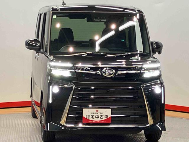 タントカスタムＸ全方位カメラ　Ｂｌｕｅｔｏｏｔｈ接続　前席シートヒーター　キーフリー　衝突被害軽減システム　左右電動スライドドア　クリアランスソナー　ＬＥＤヘッドライト　オートライト　オートハイビーム（高知県）の中古車