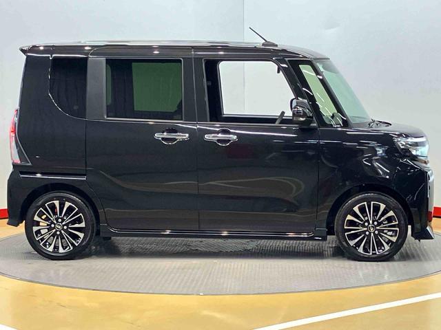 タントカスタムＲＳ　ｅｃｏ　ＩＤＬＥ非装着車後方カメラ　キーフリー　前席シートヒーター　衝突被害軽減システム　左右電動スライドドア　クリアランスソナー　ＬＥＤヘッドライト　オートライト　オートハイビーム（高知県）の中古車