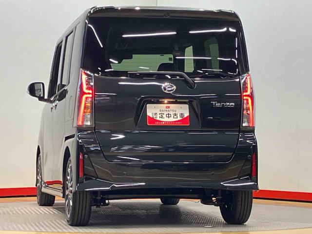 タントカスタムＲＳ　ｅｃｏ　ＩＤＬＥ非装着車後方カメラ　キーフリー　前席シートヒーター　衝突被害軽減システム　左右電動スライドドア　クリアランスソナー　ＬＥＤヘッドライト　オートライト　オートハイビーム（高知県）の中古車