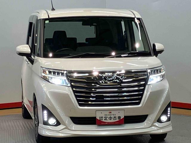 トールカスタムＧ　ＳＡIIナビ　全方位カメラ　ＥＴＣ　Ｂｌｕｅｔｏｏｔｈ接続　ＵＳＢ入力端子　キーフリー　衝突被害軽減システム　左右電動スライドドア　ＬＥＤヘッドライト　オートライト　オートクルーズコントロール（高知県）の中古車