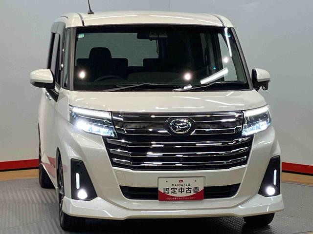 トールカスタムＧ　ターボ９インチナビ　ドラレコ　全方位カメラ　ＵＳＢ入力端子　Ｂｌｕｅｔｏｏｔｈ接続　キーフリー　衝突被害軽減システム　左右電動スライドドア　クリアランスソナー　ＬＥＤヘッドライト　オートライト（高知県）の中古車