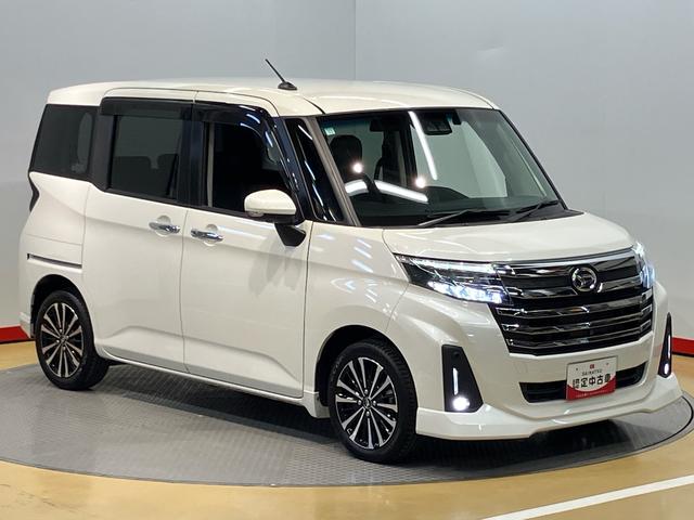 トールカスタムＧ　ターボ９インチナビ　ドラレコ　全方位カメラ　ＵＳＢ入力端子　Ｂｌｕｅｔｏｏｔｈ接続　キーフリー　衝突被害軽減システム　左右電動スライドドア　クリアランスソナー　ＬＥＤヘッドライト　オートライト（高知県）の中古車