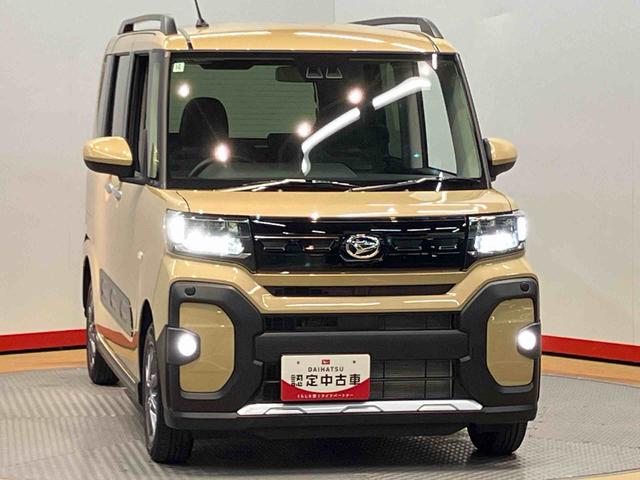 タントファンクロス後方カメラ　前席シートヒーター　キーフリー　衝突被害軽減システム　左右電動スライドドア　クリアランスソナー　ＬＥＤヘッドライト　オートライト　オートハイビーム（高知県）の中古車