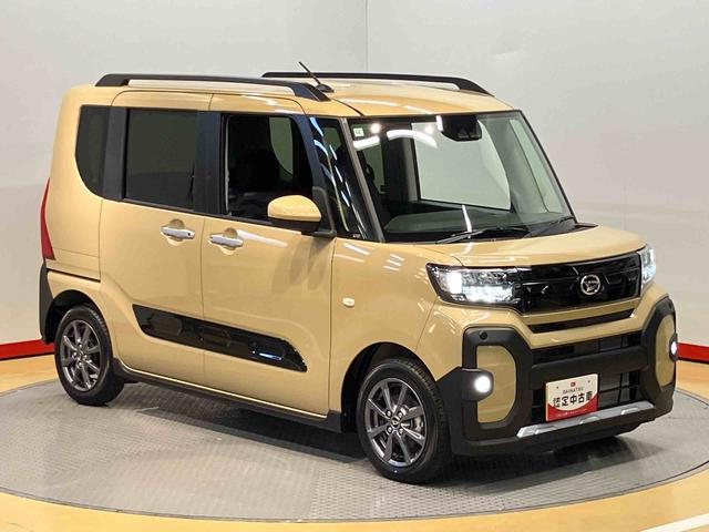 タントファンクロス後方カメラ　前席シートヒーター　キーフリー　衝突被害軽減システム　左右電動スライドドア　クリアランスソナー　ＬＥＤヘッドライト　オートライト　オートハイビーム（高知県）の中古車