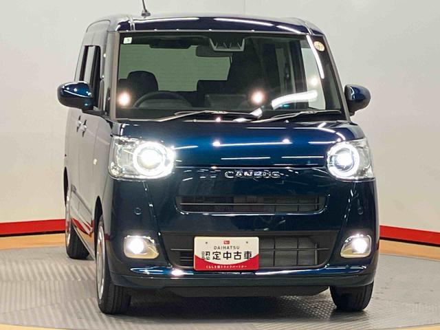 ムーヴキャンバスセオリーＧ後方カメラ　前席シートヒーター　衝突被害軽減システム　左右電動スライドドア　クリアランスソナー　ＬＥＤヘッドライト　オートライト　オートハイビーム　キーフリー（高知県）の中古車