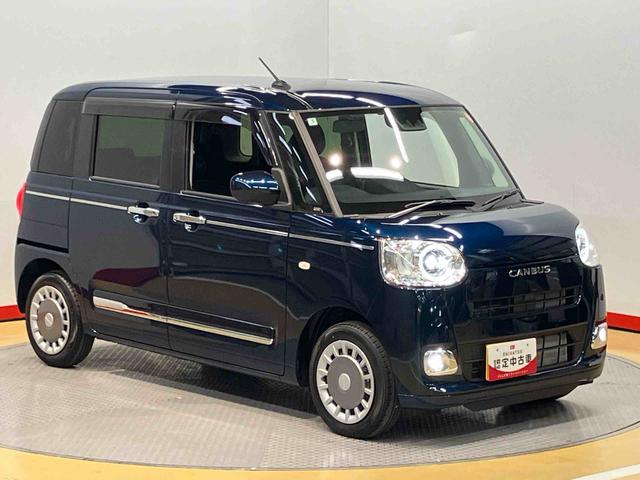 ムーヴキャンバスセオリーＧ後方カメラ　前席シートヒーター　衝突被害軽減システム　左右電動スライドドア　クリアランスソナー　ＬＥＤヘッドライト　オートライト　オートハイビーム　キーフリー（高知県）の中古車