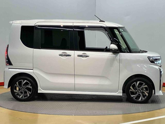 タントカスタムＸ　ｅｃｏＩＤＬＥ非装着車後方カメラ　シートヒーター　キーフリー　衝突被害軽減システム　左右電動スライドドア　ＬＥＤヘッドライト　オートハイビーム　オートライト　クリアランスソナー（高知県）の中古車