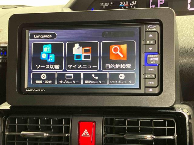 タントカスタムＸ７インチナビ　ドラレコ　後方カメラ　ＵＳＢ入力端子　Ｂｌｕｅｔｏｏｔｈ接続　前席シートヒーター　キーフリー　衝突被害軽減システム　左右電動スライドドア　クリアランスソナー　ＬＥＤヘッドライト（高知県）の中古車