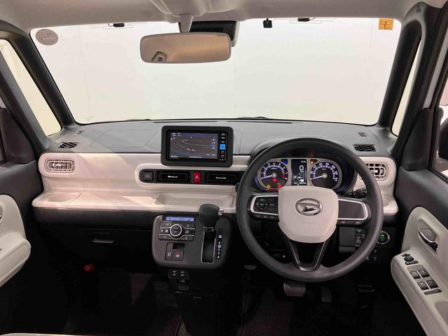 ムーヴキャンバスストライプスＧ７インチナビ　全方位カメラ　ＵＳＢ入力端子　Ｂｌｕｅｔｏｏｔｈ接続　ＥＴＣ　前席シートヒーター　キーフリー　衝突被害軽減システム　左右電動スライドドア　クリアランスソナー　ＬＥＤヘッドライト（高知県）の中古車