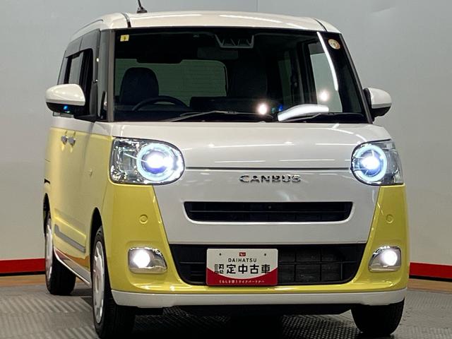 ムーヴキャンバスストライプスＧ７インチナビ　全方位カメラ　ＵＳＢ入力端子　Ｂｌｕｅｔｏｏｔｈ接続　ＥＴＣ　前席シートヒーター　キーフリー　衝突被害軽減システム　左右電動スライドドア　クリアランスソナー　ＬＥＤヘッドライト（高知県）の中古車