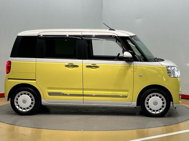 ムーヴキャンバスストライプスＧ７インチナビ　全方位カメラ　ＵＳＢ入力端子　Ｂｌｕｅｔｏｏｔｈ接続　ＥＴＣ　前席シートヒーター　キーフリー　衝突被害軽減システム　左右電動スライドドア　クリアランスソナー　ＬＥＤヘッドライト（高知県）の中古車