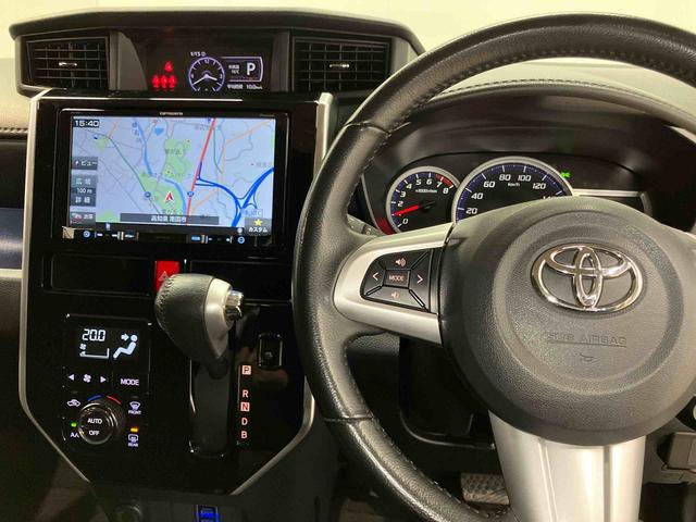 タンクカスタムＧ−Ｔ９インチナビ　ドラレコ　後方カメラ　Ｂｌｕｅｔｏｏｔｈ接続　ＥＴＣ　キーフリー　衝突被害軽減システム　左右電動スライドドア　ＬＥＤヘッドライト　オートライト（高知県）の中古車