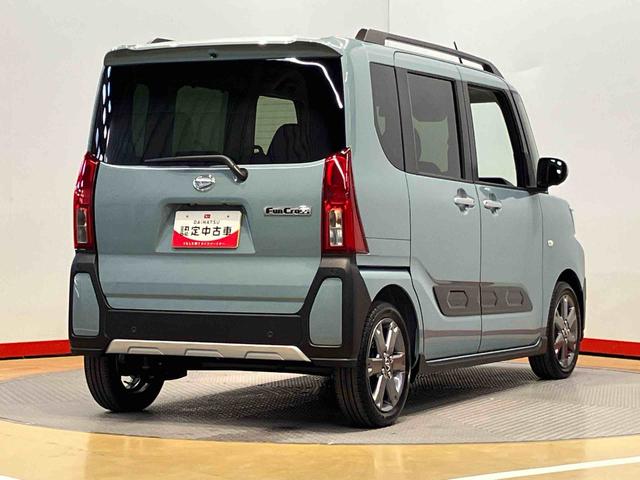 タントファンクロスターボ全方位カメラ　ＬＥＤヘッドライト　オートライト　オートハイビーム　クリアランスソナー　前席シートヒーター　左側電動スライドドア　衝突被害軽減システム（高知県）の中古車