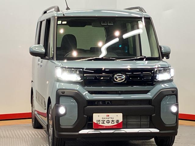 タントファンクロスターボ全方位カメラ　ＬＥＤヘッドライト　オートライト　オートハイビーム　クリアランスソナー　前席シートヒーター　左側電動スライドドア　衝突被害軽減システム（高知県）の中古車