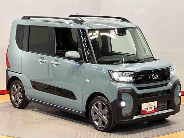 タントファンクロスターボ全方位カメラ　ＬＥＤヘッドライト　オートライト　オートハイビーム　クリアランスソナー　前席シートヒーター　左側電動スライドドア　衝突被害軽減システム（高知県）の中古車