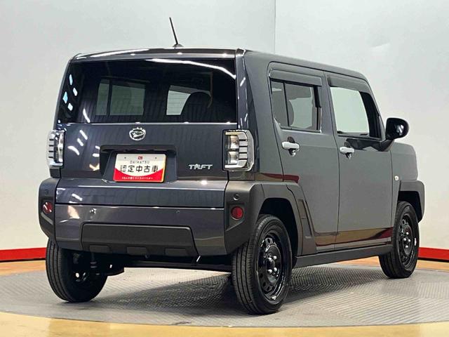 タフトＸターボ　ｅｃｏ　ＩＤＬＥ非装着車後方カメラ　キーフリー　衝突被害軽減システム　クリアランスソナー　ＬＥＤヘッドライト　オートライト　オートハイビーム（高知県）の中古車