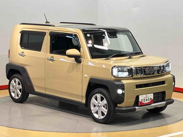 タフトＧターボ　クロムベンチャー後方カメラ　前席シートヒーター　キーフリー　衝突被害軽減システム　クリアランスソナー　ＬＥＤヘッドライト　オートライト　オートハイビーム（高知県）の中古車