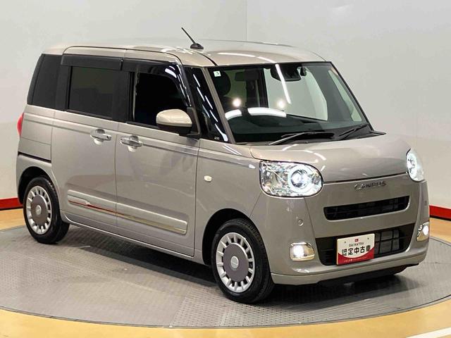 ムーヴキャンバスセオリーＧターボ　ｅｃｏ　ＩＤＬＥ非装着車ディスプレイオーディオ　ドラレコ　後方カメラ　ＵＳＢ入力端子　Ｂｌｕｅｔｏｏｔｈ接続　前席シートヒーター　キーフリー　衝突被害軽減システム　左右電動スライドドア　クリアランスソナー　ＬＥＤヘッドライト（高知県）の中古車